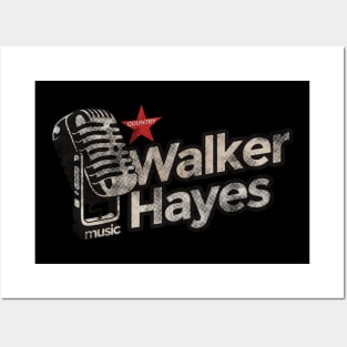 Walker Hayes - Vintage Microphone Posters and Art